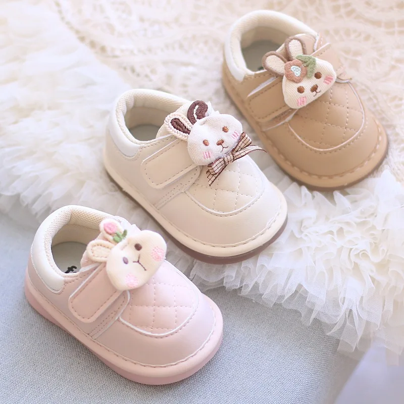 

Baby Girl Sneakers 0-1 Years Old Toddler Shoes Kids Casual Shoes Boys Girls Fashion Classic Breathable Soft Make A Sound