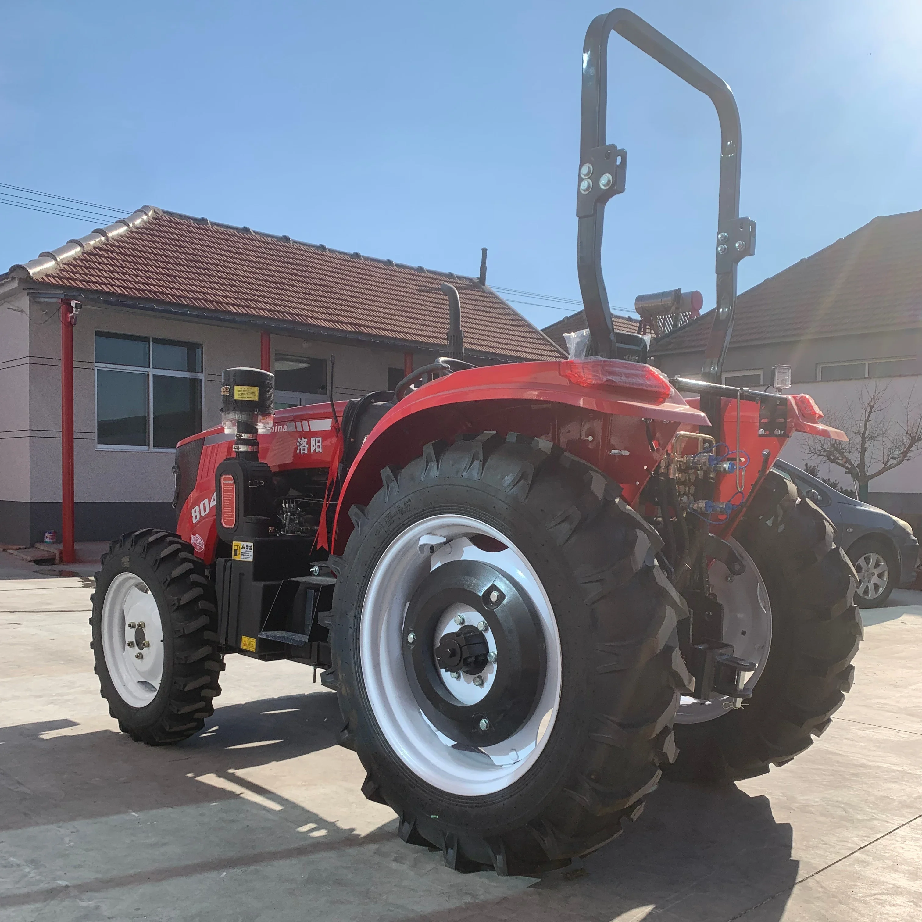 High Quality Mini Agricultural Tractor with 4WD Featuring a Durable Engine and Bearing Core Components