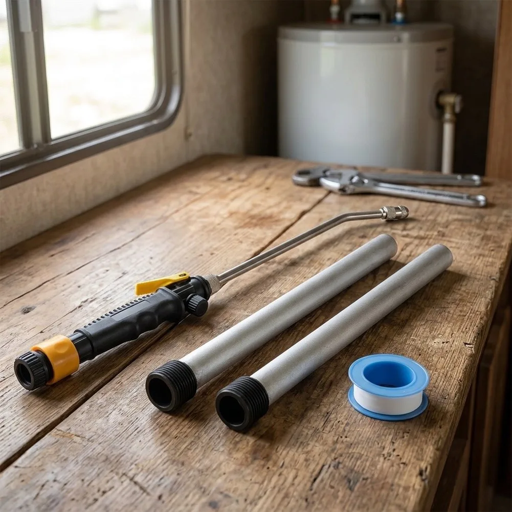 3/4 Inch NPT For Magnesium Anode Rod Designed for RV Water Heaters to Prevent Rust and Scale Buildup in Heater Tanks