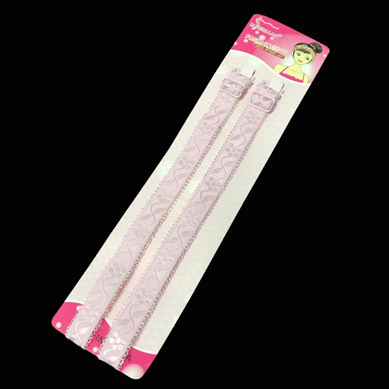 حزام كتف مطاطي مطبوع بالأزهار للنساء ، مشبك مقاوم للانزلاق ، إكسسوارات ملابس داخلية ، حمالة صدر قابلة للتعديل ، 2 * ، 5 أزواج