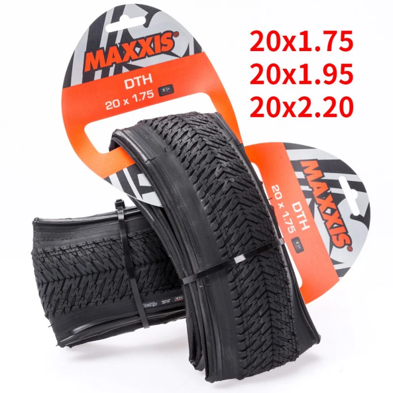 MAXXIS DTH(M147P) 20X1.75 20x1.95 20x2.20 Bicycle Tire MTB Mountain Bikes EXO Full black edge