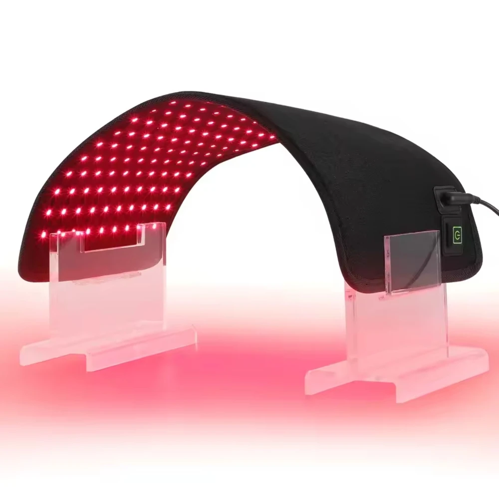 Beauty Led Red Light Therapy Face Belt 470nm Blue Light Acne Skin Treatment Flexible Infrared