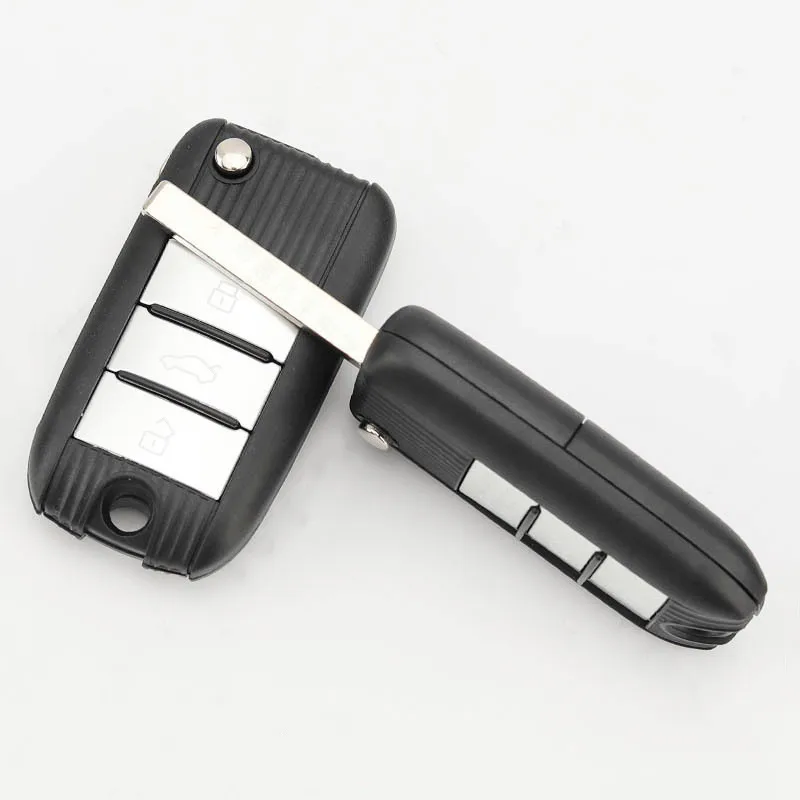 Replacement Remote Flip Key Shell For MG MG3 MG5 MG6 MG7 ZS GT GS EZS HS EHS ZS EV For Roewe Car Accessories With Key Blade