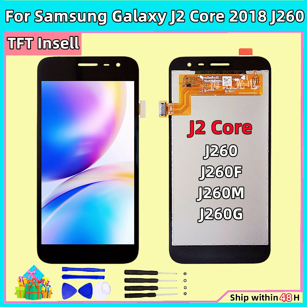 

ORG Lcd For Samsung Galaxy J2 Core 2018 J260 LCD Display Screen Touch Screen Digitizer Assembly For Samsung J260M J260F J260G