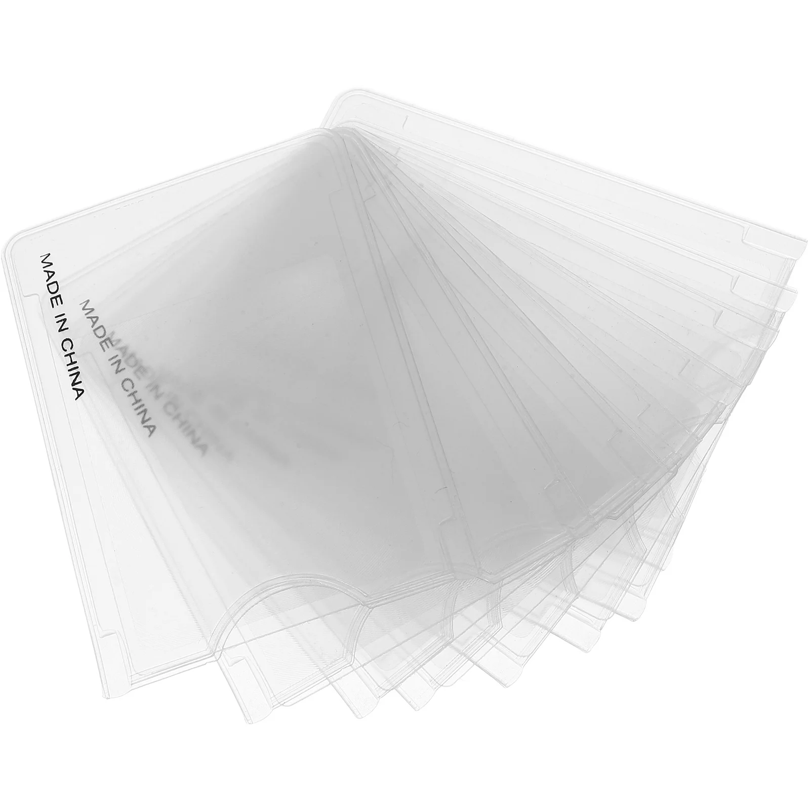 

8 pcs 3X Fresnel Lens Pvc Magnifier 65X90Mm Credit Card Size Mini Pocket Magnifying Glass For Reading Wallet Clear Case Card
