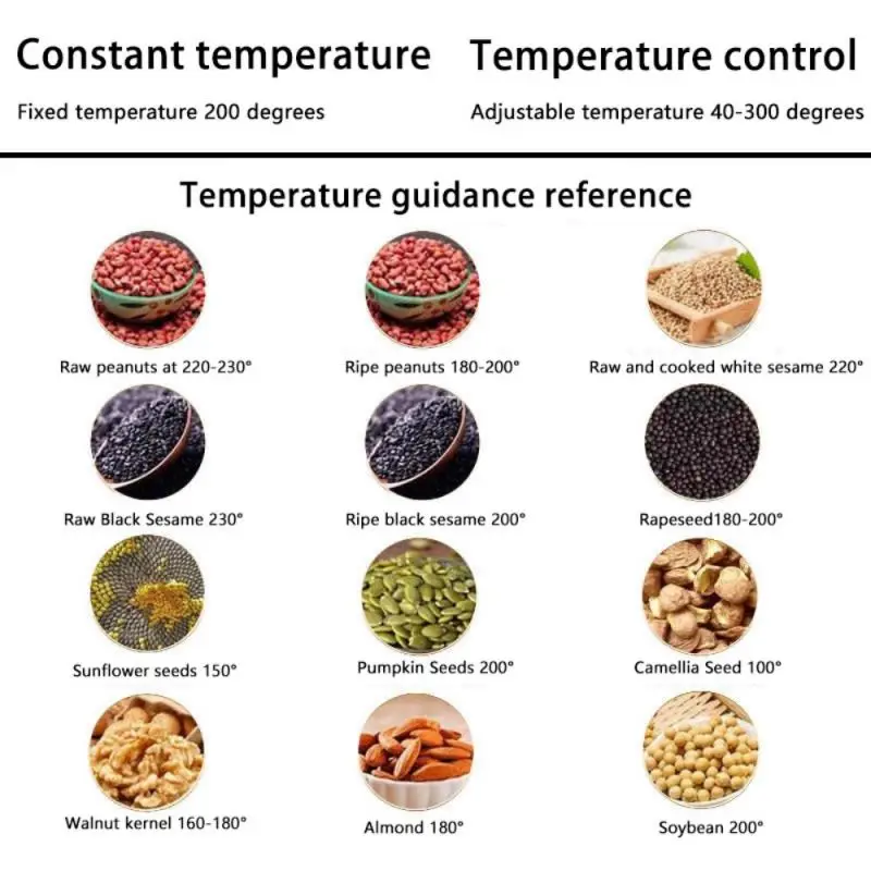 Piccola pressa per olio domestica in acciaio inossidabile, macchina automatica intelligente per l'estrazione dell'olio