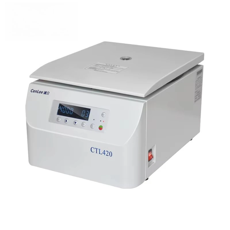 Hot Sale  Cost-Effective Automatic Swing Tubes Continuous Laboratory Centrifuge Stainless Steel Max 4200 RPM