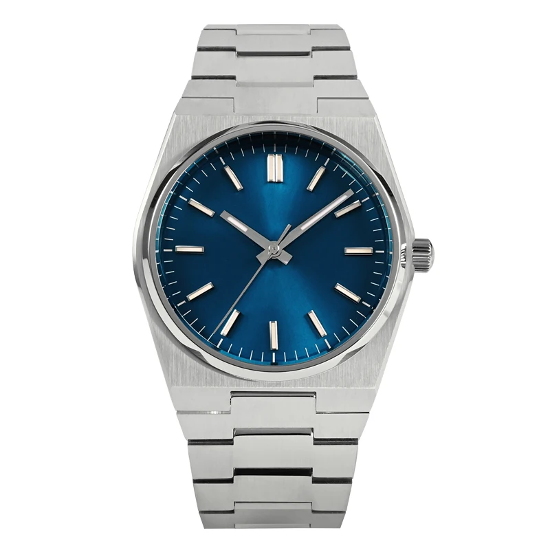 San Martin klassische Herrenuhr 40 mm Miyota 9015 Luxuskleid automatische mechanische Armbanduhr Schnellverschluss-Armband SN0023 Reloj 4