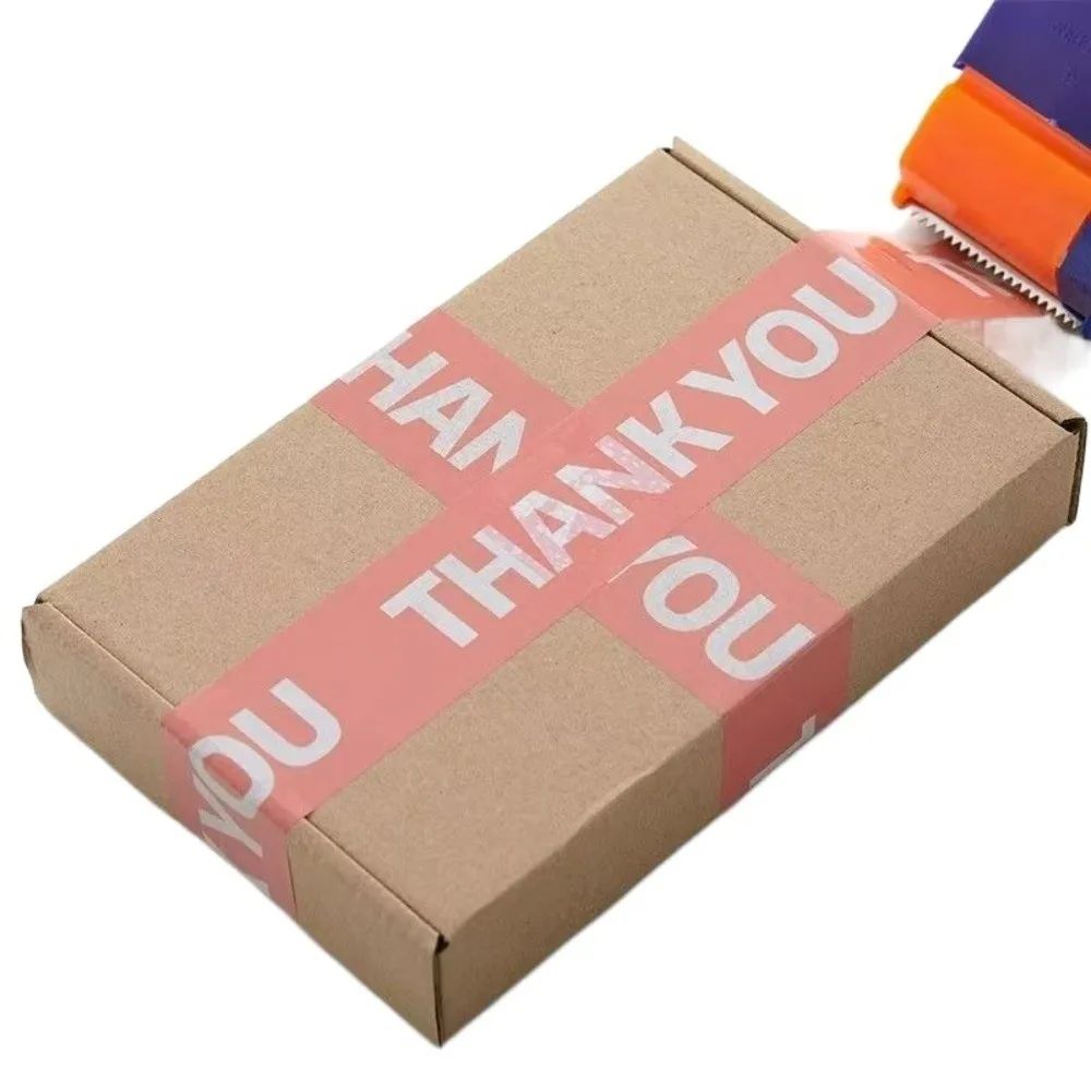 Cute Colorful Packaging Tape High Viscosity High Strength Adhesive Tape OPP Material Packing Tape Sealing Boxes