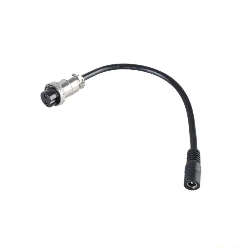 E56B High Performances 5.5x21mm to GX20 2Pin Power Cable Female Support 150W 26cm