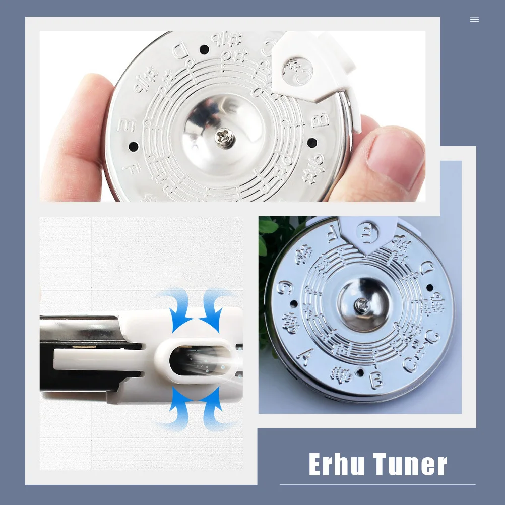 

Pitch Universal Tuner Disc Guitar Violin Erhu Tuning Tool For Chorus A Sight Training Musical Instrument Tuner