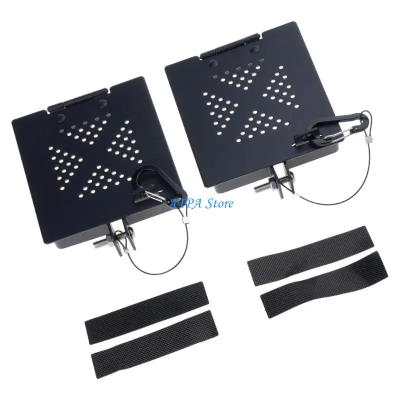 U13C 1 Pair On Square Bumper Plugs End Cap Cover Dust Proof Insect Guard For Travel Trailers Campers Easy Installation
