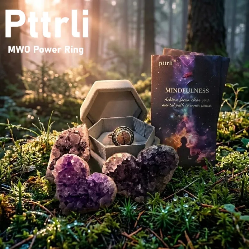 Premium Gift Box Set - MWO Rings for Daily Use Yoga Meditation & Ceremonies Small Gift Item