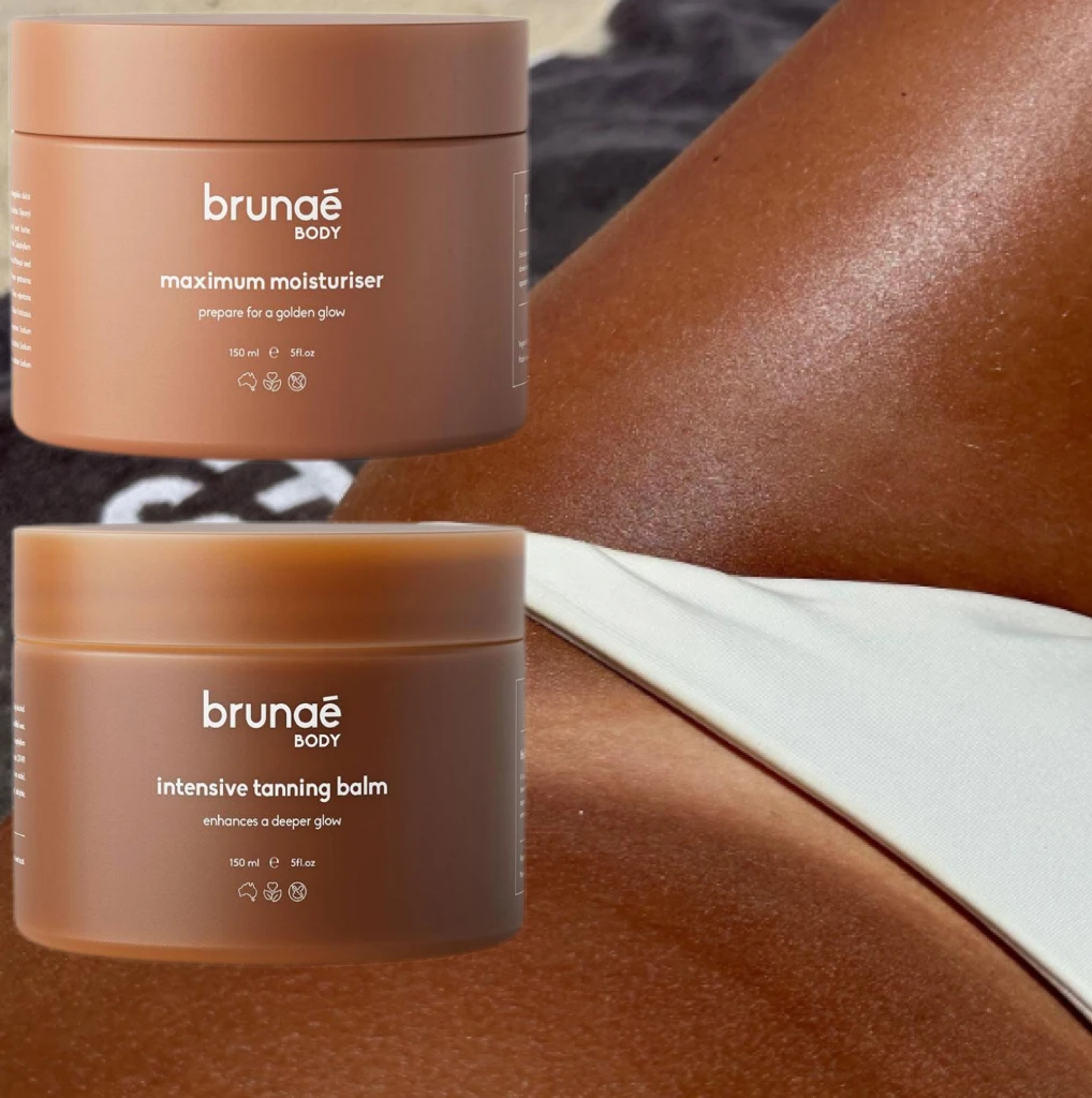 Brand Outdoor Sun Tanning Balm Enhance Deeper Glow Maximum Moisturiser Prepare Golden 150ml Brunae Body Intensive Tanning Cream