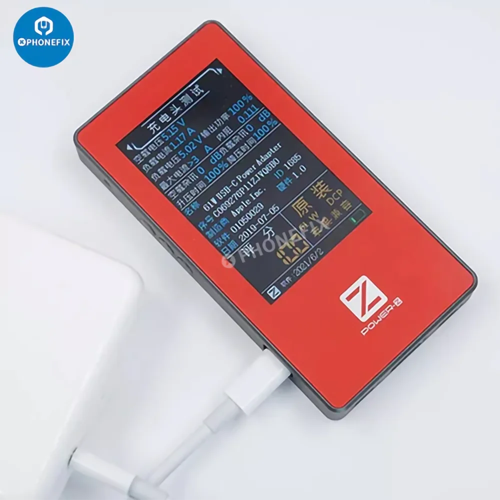 ChargerLAB POWER-Z MF003 PD Charger Tester Charging Head Network Detector Tester for iPhone PD Charger Voltage Current Testing