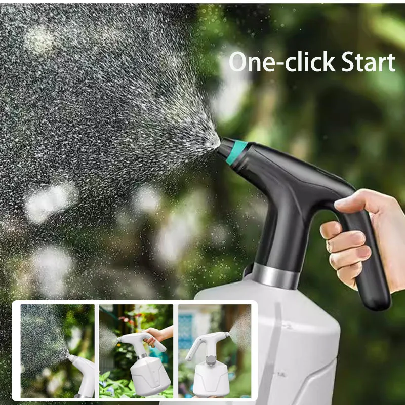 2L Electric Sprayer  USB Rechargeable Handheld Power Spray Bottle  for Home Office Classroom Disinfection Plant Watering