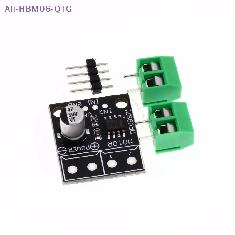 [New] 2/1Sets DRV8871 H-Bridge Brushed DC Motor Driver Breakout Board PWM Control 3.6A Max Internal Current Sense 6.5V To 45V