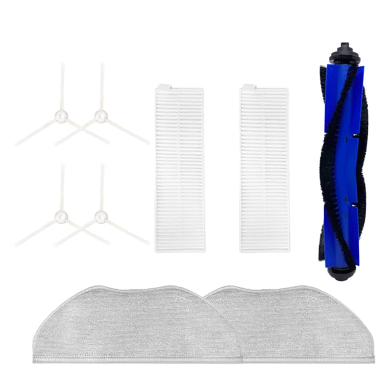 A76K فرشاة جانبية رئيسية ممسحة قماش مرشح لتيفال روينتا X-Plorer Serie 95 RG7975WH RG7987WH قطع غيار المكنسة الكهربائية الروبوتية