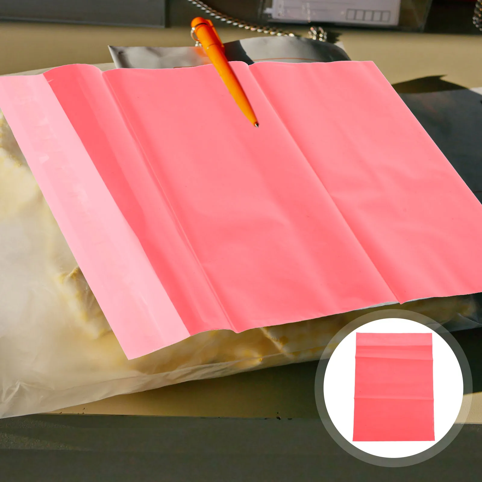 

100pcs Waterproof Thickened Self-Sealing Mailing Bags Mailers For Clothing Books Shipping Packaging Bags