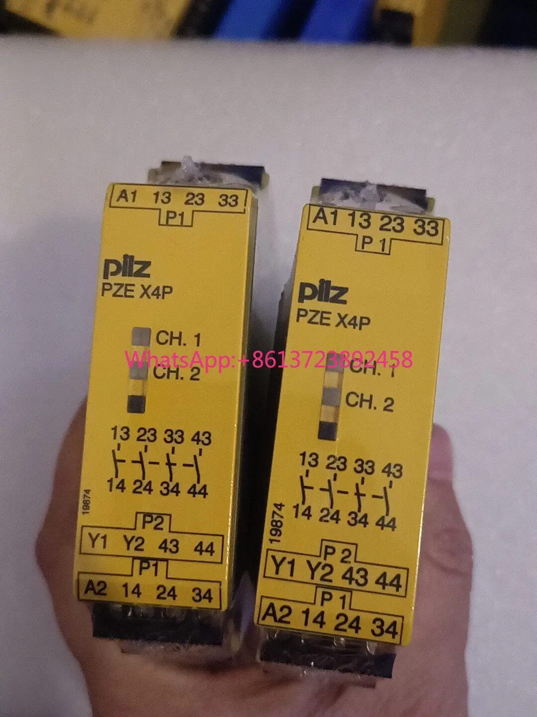Pilz 777585 safety relay in stock