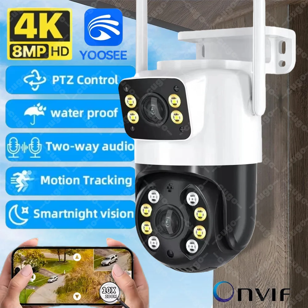 8mp-4k-ptz-wifiカメラ-デュアルレンズ-デュアルスクリーン-ai人感センサー搭載-ワイヤレス-屋外-防水-onvif対応-cctvセキュリティipカメラ