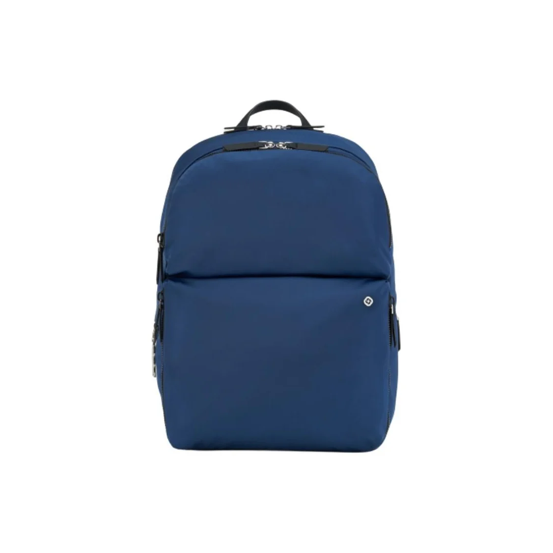 Mochila SAMSONITE em tecido e couro sintético feminina azul