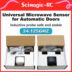 Black or Silver.24.125GHz Wired Microwave Motion Sensor Radar Detector for Elevator or Company,Supermarket,Automatic Door System