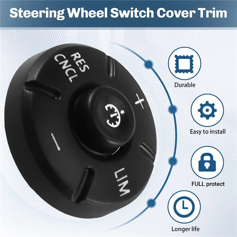 Car Steering Wheel Cover Trim For MINI Cooper F55 F56 F57 F60 61319325920 Cruise Control Button B Style