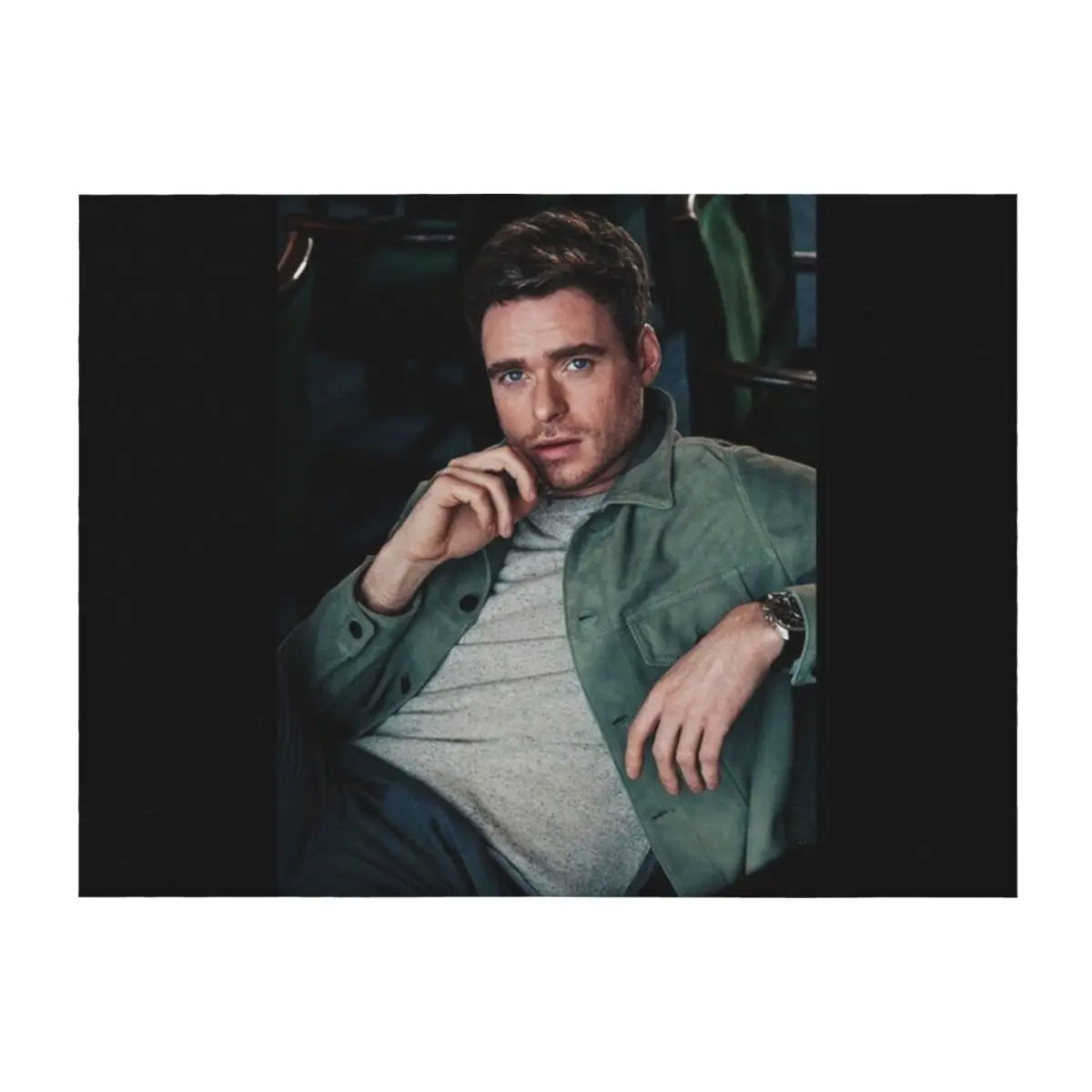 

Richard Madden Throw Blanket heavy to sleep Luxury Throw Thermal Retros Blankets