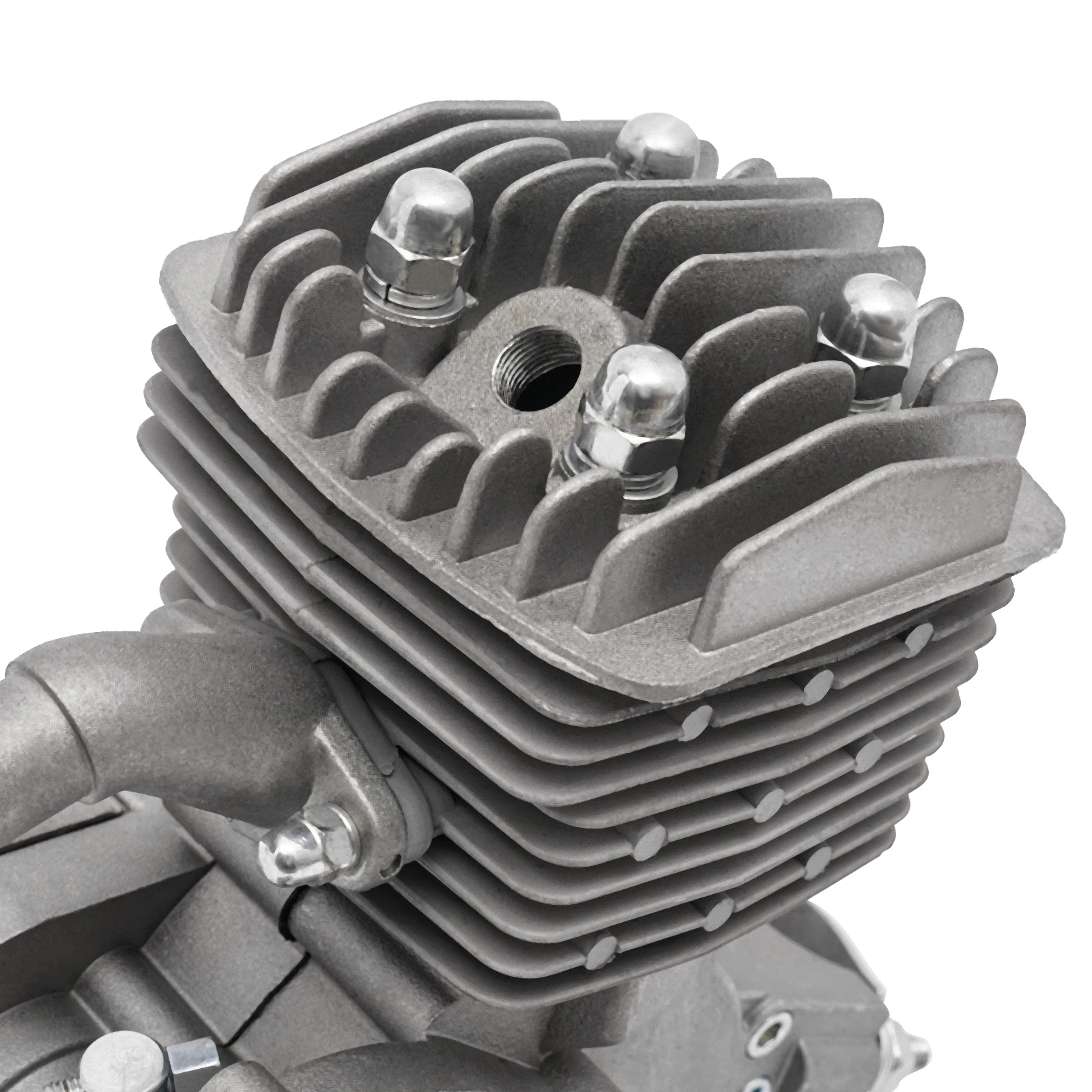 80cc 2-Stroke Pedal Bicycle Engine, Fuel Motorized Bicycle, 1.85kw Bike Transmission Motor CDI Ignition Cylinder Engine