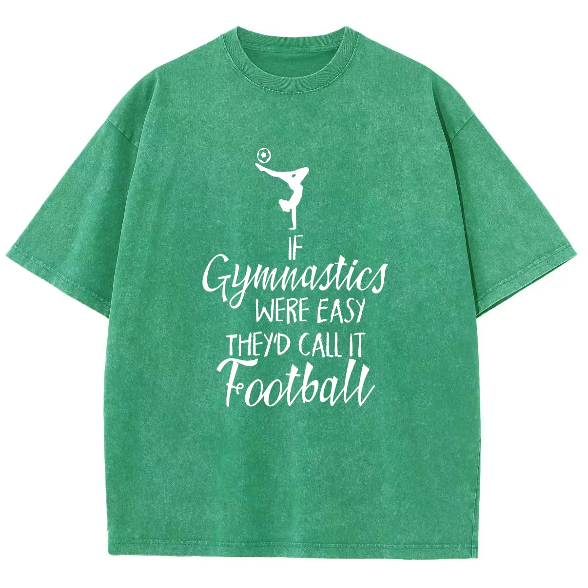 Casual O-Neck Pullover Loose Tops Neutral Style Campus Outfit T-Shirt Football Letter Print Trend New Short Sleeves Streetwear