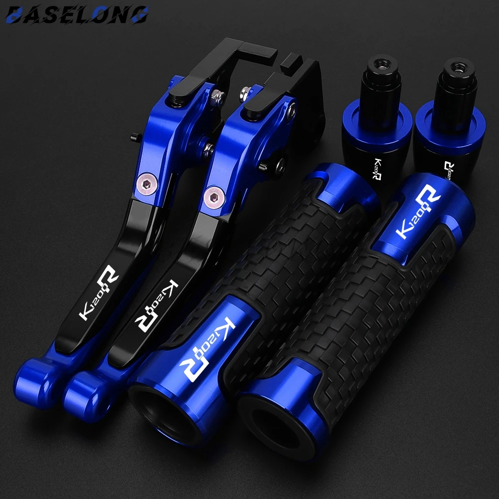 

For BMW K1200R K 1200 R 2005 2006 2007 2008 Motorcycle Accessories CNC Adjustable Clutch Brake Levers Handle Bar End Grips Caps
