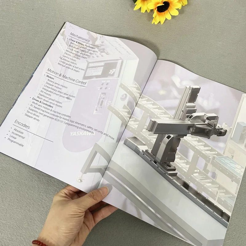 

custom Customized Magazine Catalogue Brochure Printing Professional Booklet Advertising Brochure Printing