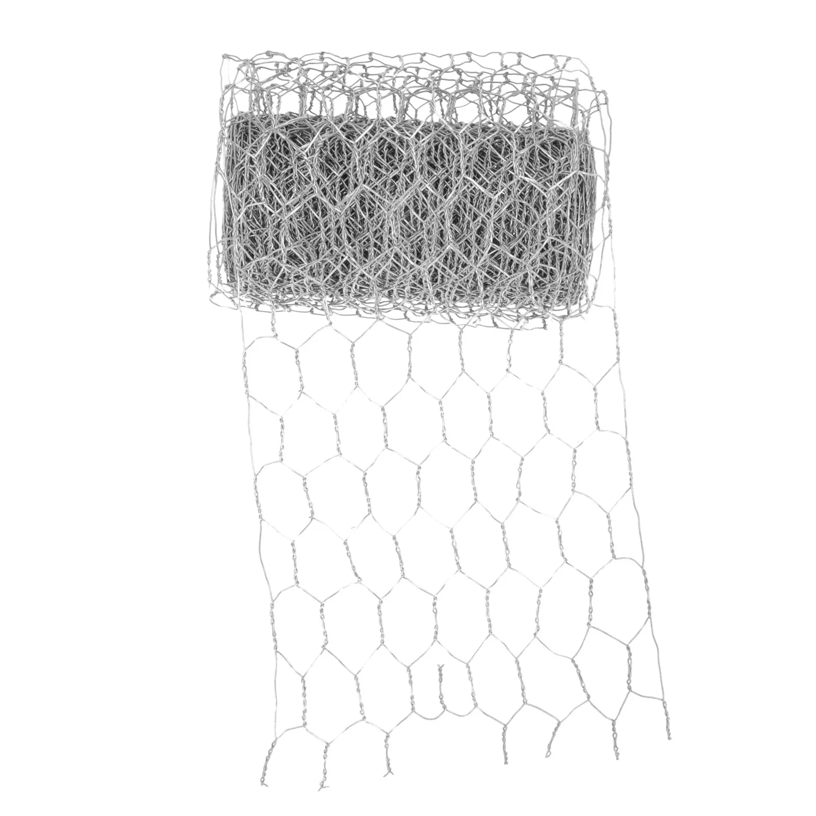 1Pcs Premium Galvanized Iron Wire Mesh Chicken Wire Net for Poultry Duck Goose Farming Livestock Protection Garden Raised Beds