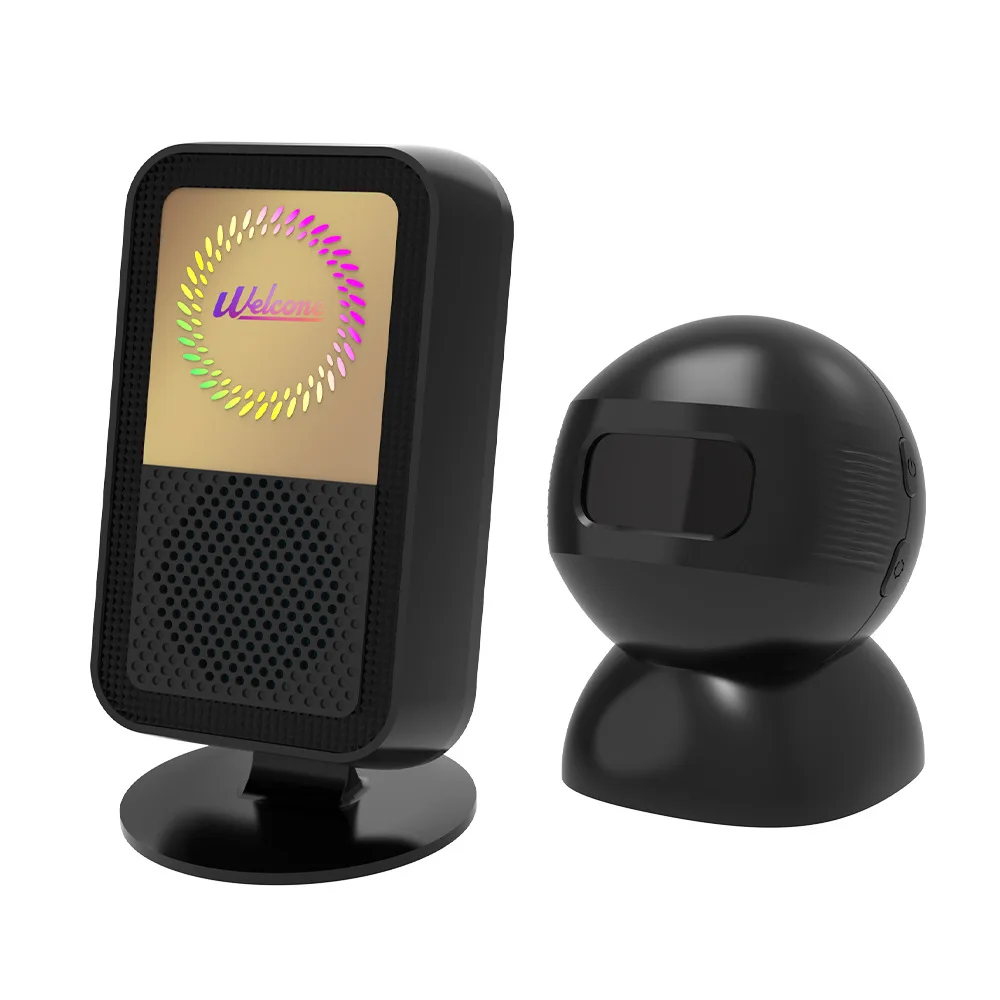 Type-C Rechargeable Magnetic Suspension Split Doorbell Welcome To The Sensor Doorbell Welcome Doorbell