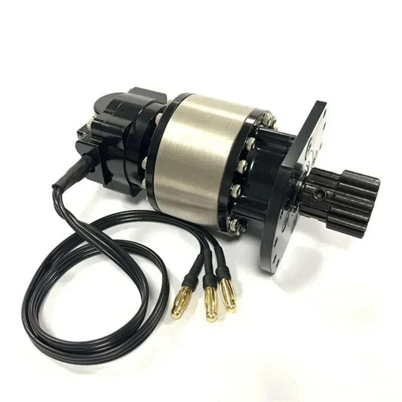 

Metal Rotary Motor with Gear for 1/12 1/14 RC Excavator Bulldozer Load Car Upgrade Parts