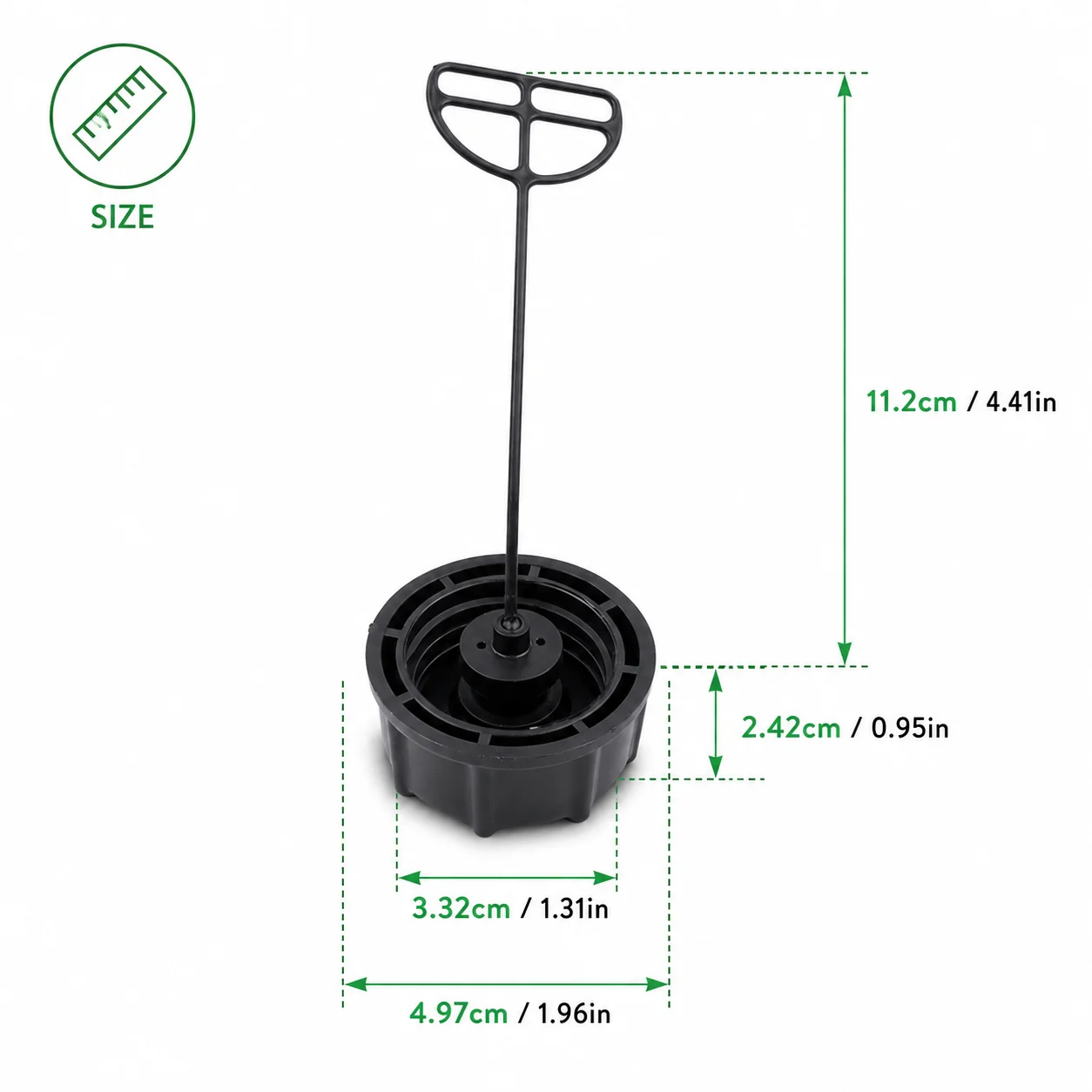 Fuel Tank Cap For 33CC 43CC 52CC CG430 BC430 TL43 TL52 Chinese Engine Water Pump Brushcutter Trimmer Strimmer Grass Motor Parts