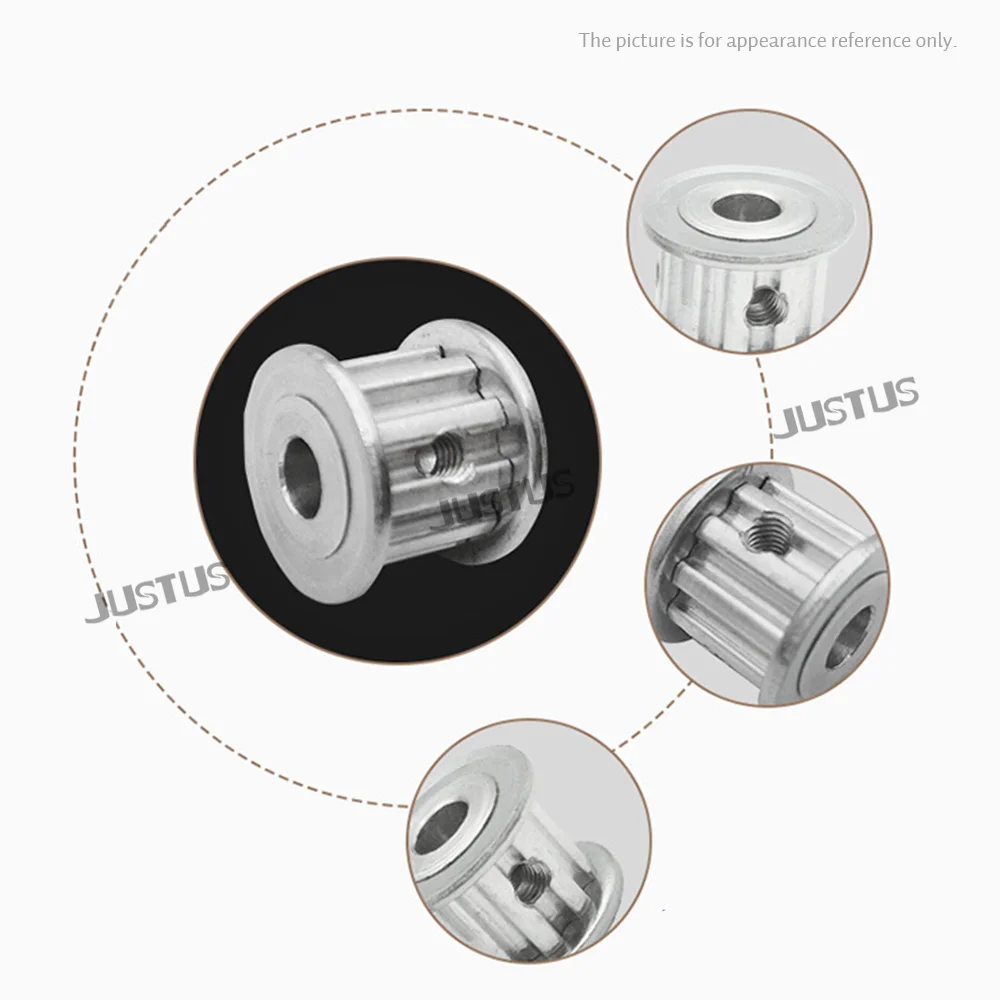 Imagem -05 - Polia de Sincronização xl tipo af 48t 50t 60 Dentes 10 12 14 15 16 17 18 19 2030 mm para a Largura 15 mm Correia Usada na Polia Linear