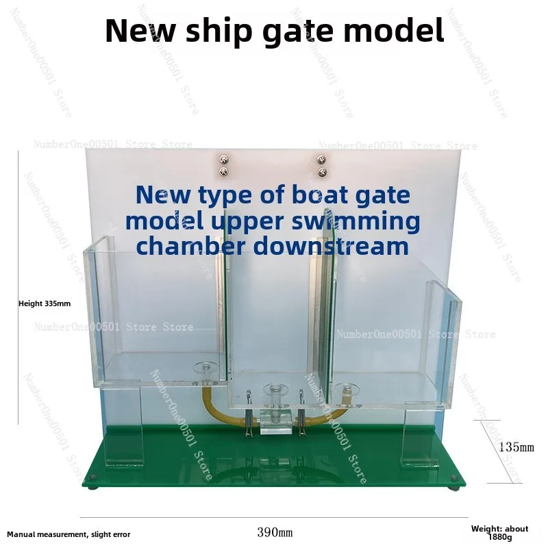 

New type ship lock model J80156 water level connector secondary ship lock structure principle physics teaching instrument