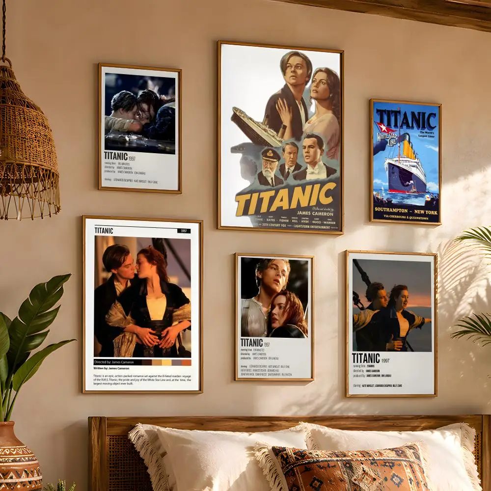 Classic love movies T-Titanic Trending Home Setup 1PC Indoor Makeover Project Smooth Visual Transition Modern Room Look Poster