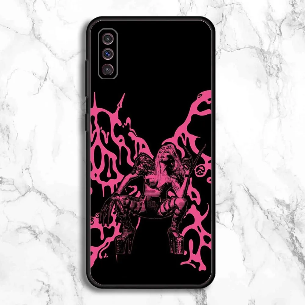 Singer L-Lady G-Gaga Phone Case For Samsung Galaxy A13,A21s,A22,A31,A32,A52,A53,A71,A80,A91 Soft Black Phone Cover