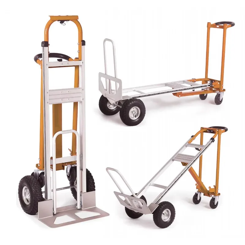 Heavy Metal Warehouse Trolley Industrial Logistics Trolley Trolley Platform Truck