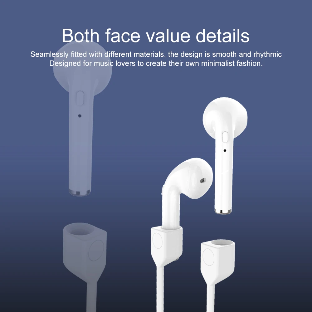 Soft Silicone Anti Lost Magnetic Rope Earphones for Apple Airpods Pro 2 1 FreeBuds 3 Bluetooth Wireless Headphone Earbuds Strap