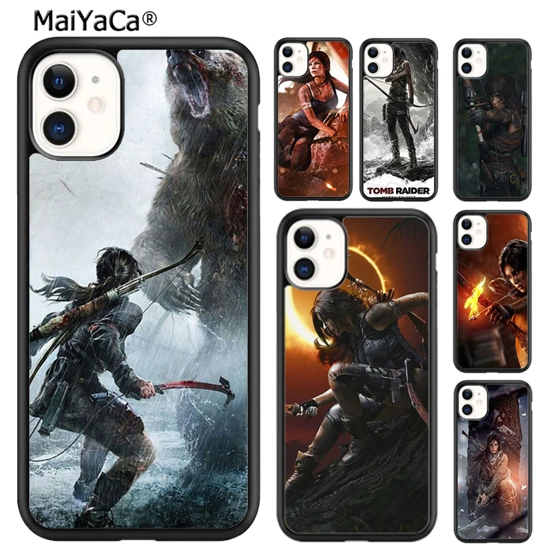 MaiYaCa Tomb Raider Phone Case Cover For iPhone 16 15 SE2020 6 6s 7 8 plus 11 12 mini 13 14 pro max shell  coque