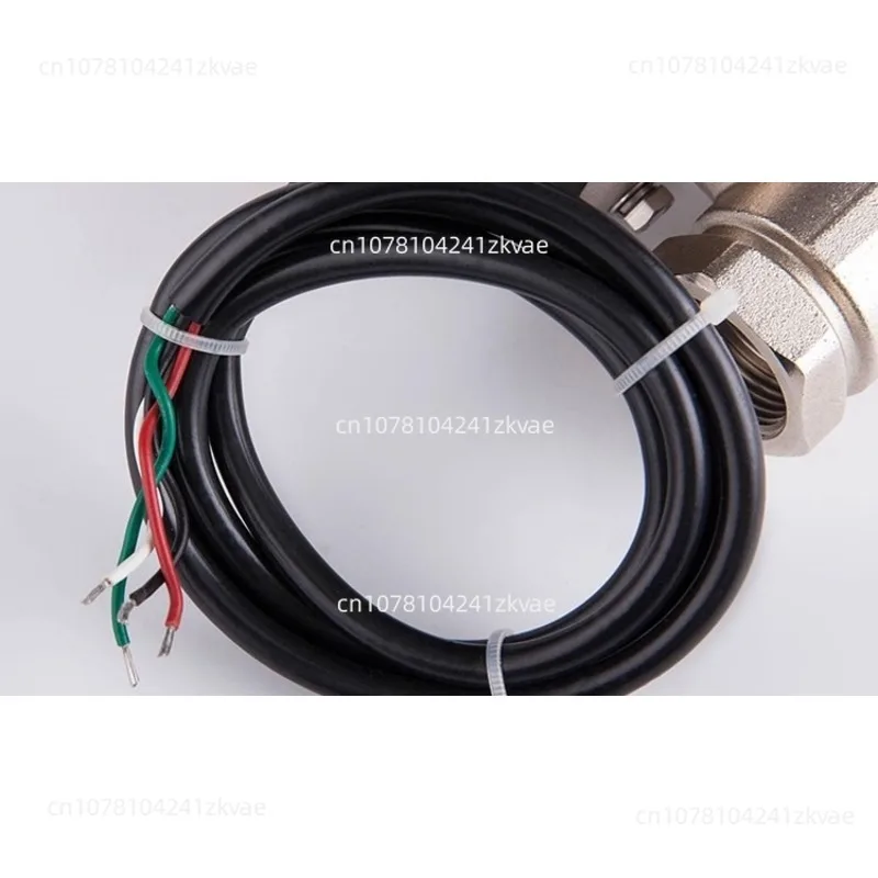 Fan coil electric two-way valve AC220V24V three-wire two-control high-quality micro high torque