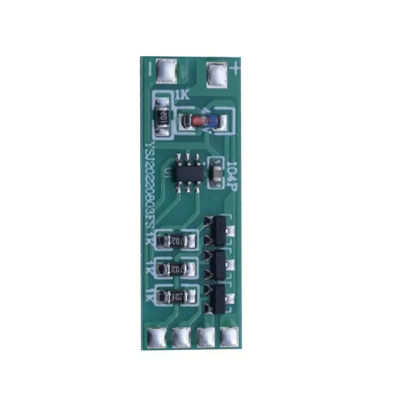 B62B-15Pcs 3-12V Flashing LED Light Module Red Blue Pair Flashing For Car Model Bicycle Electric Vehicle Safety Light