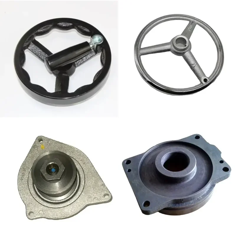 Customized Cast Iron Handwheels for Automotive and Rail Accessories Sand Cast Chinese Origin