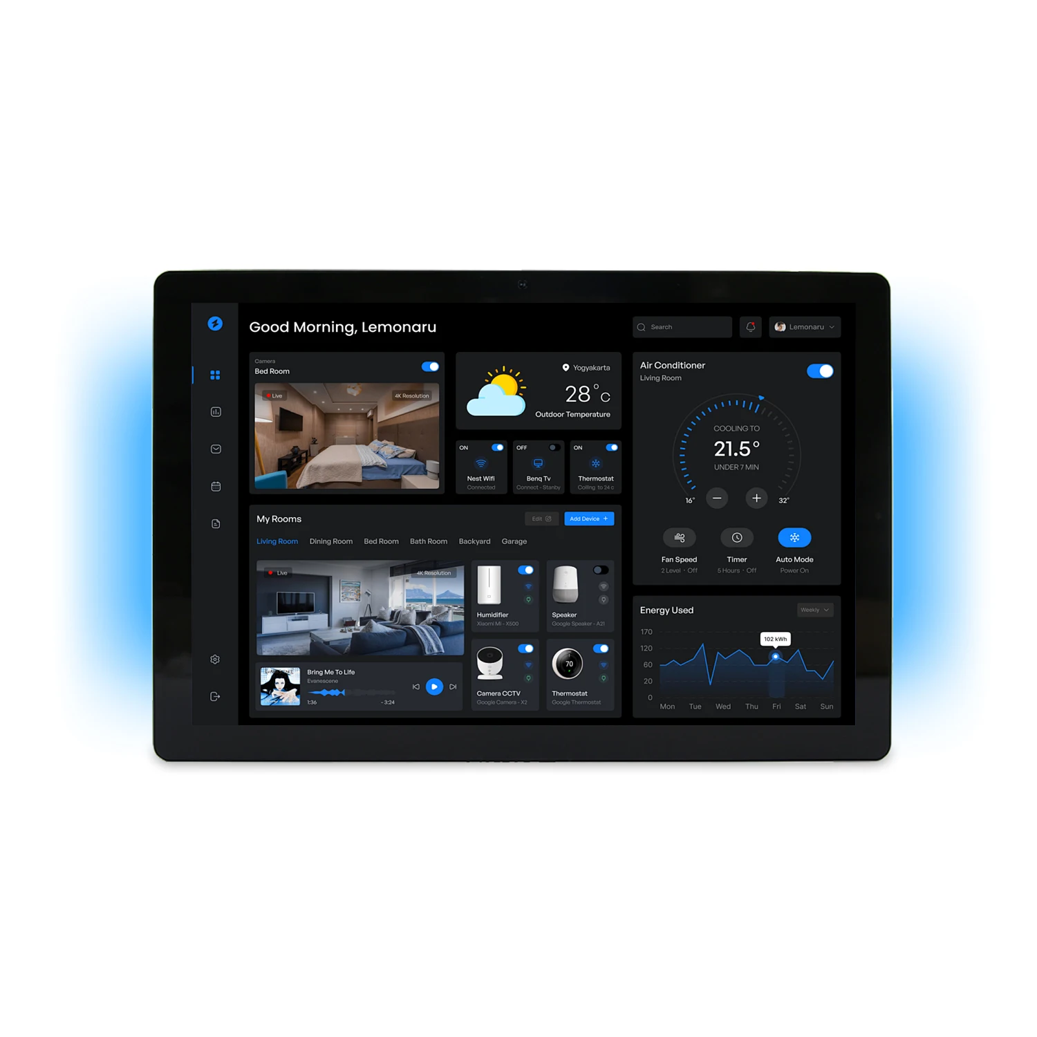 Android Tablet Wall Mount Smart Home Control Panel 10.1