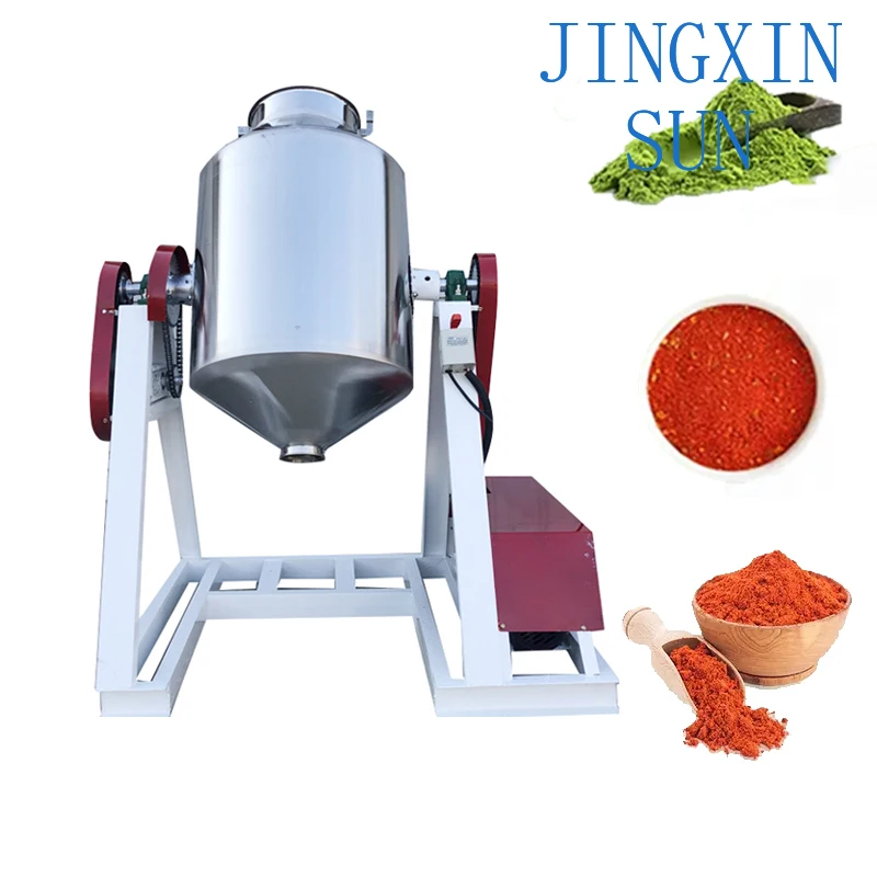 High quality automatic metal powder electric mixer rotary waist drum stainless steel mixer