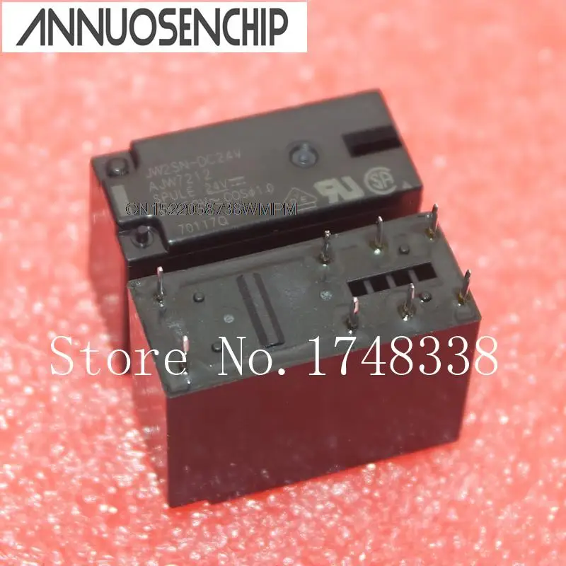 5PCS/lot JW2SN DC24V AJW7212 RELAY Best quality DIP JW2SN-DC24V